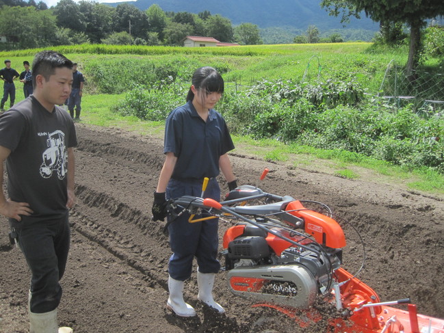 管理機運転講習３