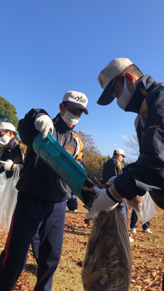 野球部ボランティア活動 (2)