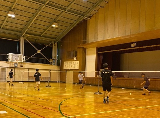 バドミントン部 いざ 中国予選へ 島根県立矢上高等学校