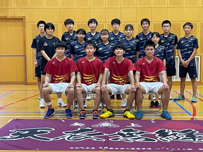 バドミントン部 島根県立矢上高等学校