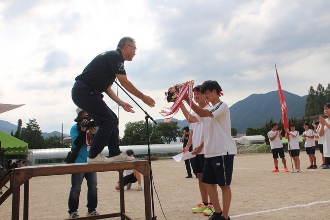 閉会式４