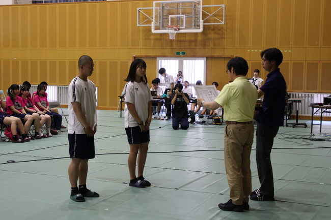 閉会式