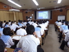 高川学園高等学校・中学校科学部が来校し研究発表会を行いました