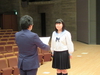 第55回島根県高等学校音楽コンクール　　　　　　　　　　　　　 木管楽器の部 坂根さん第１位！！