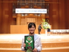 第５０回ヘルンをたたえるスピーチコンテストで１年生岸本さん「八雲会長賞」を受賞